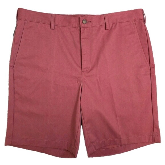 NWT Jos A Bank Travelers Collection Tailored Fit Shorts Dusty Red Men's 36x9 - Picture 1 of 10